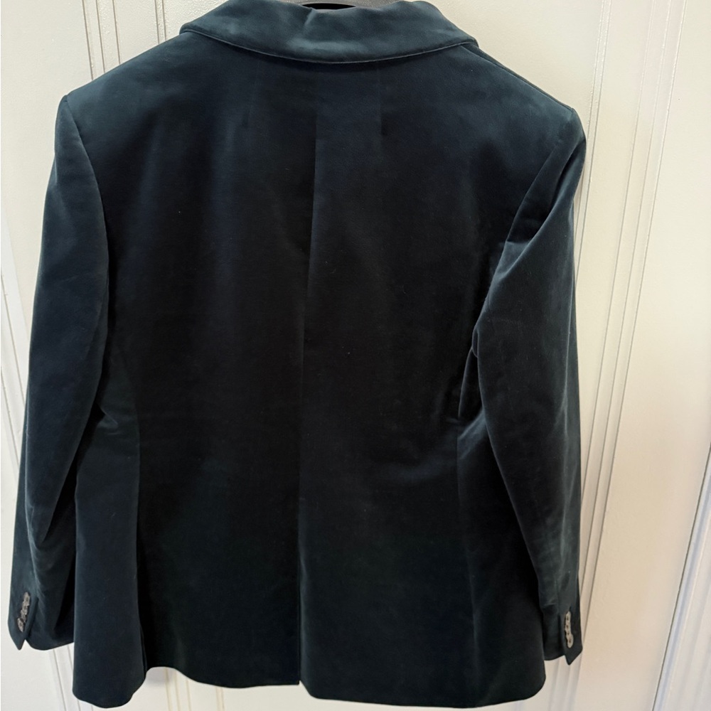 J. Crew Midnight Velvet Blazer - Picture 7 of 7
